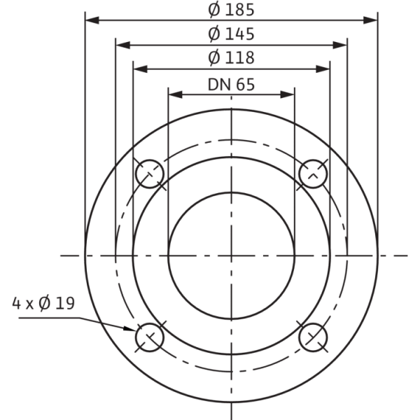 Циркуляционный насос Wilo Stratos 65/1-9 PN16