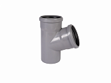 Тройник 110/110 (67°) для внутренней канализации РосТурПласт