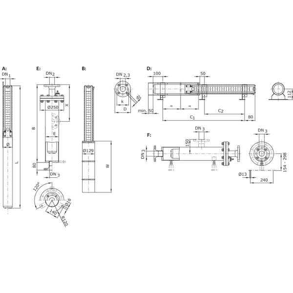 Скважинный насос Wilo Sub TWI 4.05-25-CI (3~400 V, 50 Гц)