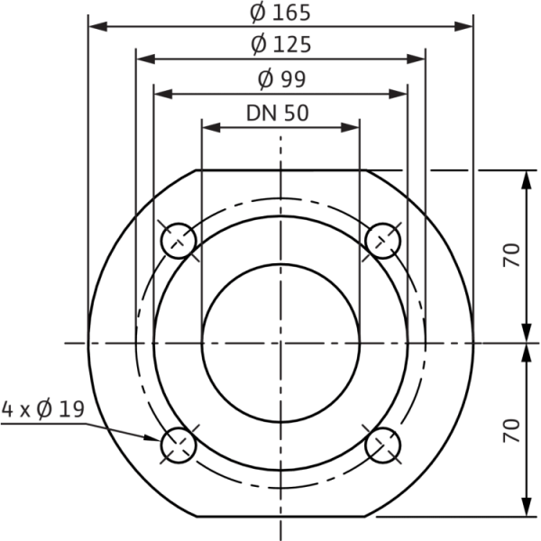Циркуляционный насос Wilo TOP-Z 50/7 (3~ V, PN 16, GG)