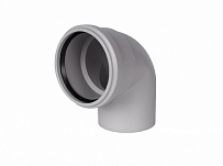 Отвод 110 (87.5°) для внутренней бесшумной канализации STOUT