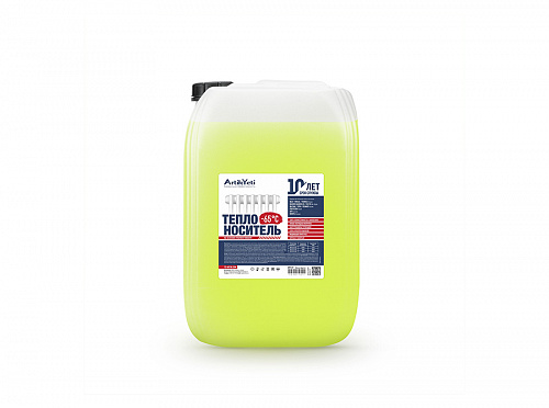 Теплоноситель Artik Yeti-65 на основе этиленгликоля, в канистре 20 кг